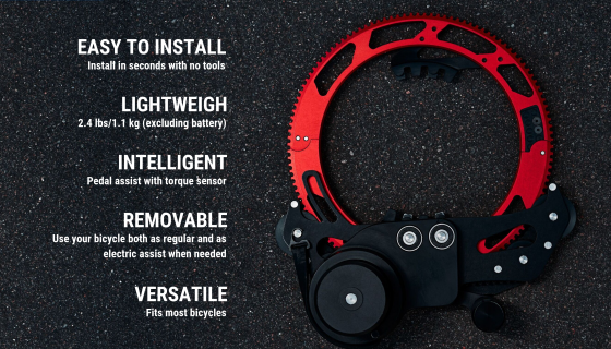 BikeOn features